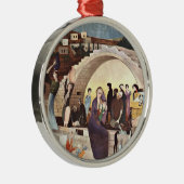 Kosztka - Maria's bron in Nazareth Metalen Ornament (Rechts)