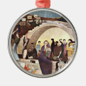 Kosztka - Maria's bron in Nazareth Metalen Ornament (Voorkant)