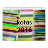 kotas 2016 kalender (Hoes)