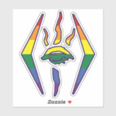 KOTD Pride logo Sticker (Vel)