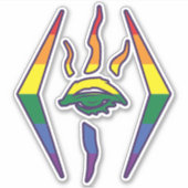 KOTD Pride logo Sticker (Voorkant)