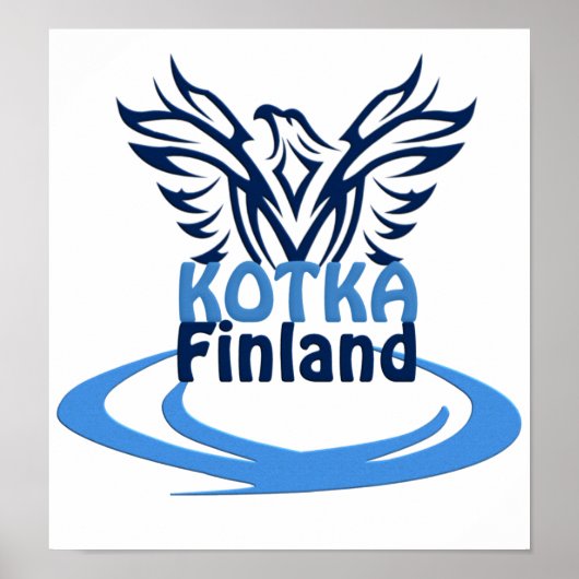 Kotka Finland poster (Voorkant)