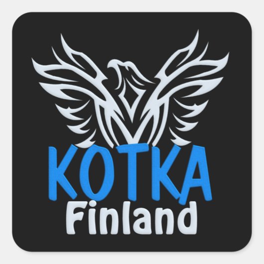 Kotka Finland stickers (Voorkant)