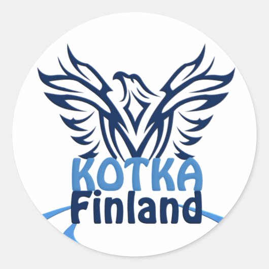 Kotka Finland stickers (Voorkant)