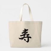 Kotobuki - Japanse felicitaties Grote Tote Bag (Achterkant)