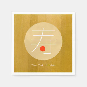 Kotobuki Japanse felicitaties Papieren servetten