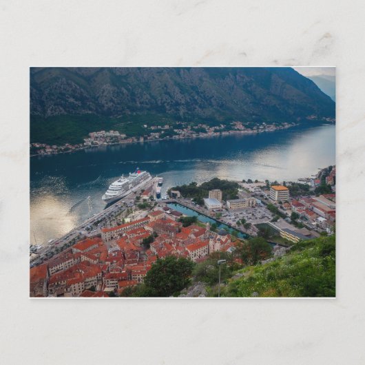 Kotor bay Montenegro Briefkaart (Voorkant)