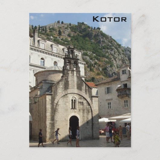 Kotor Briefkaart (Voorkant)