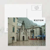 Kotor Briefkaart (Voorkant / Achterkant)