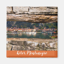 Kotor door het venster
