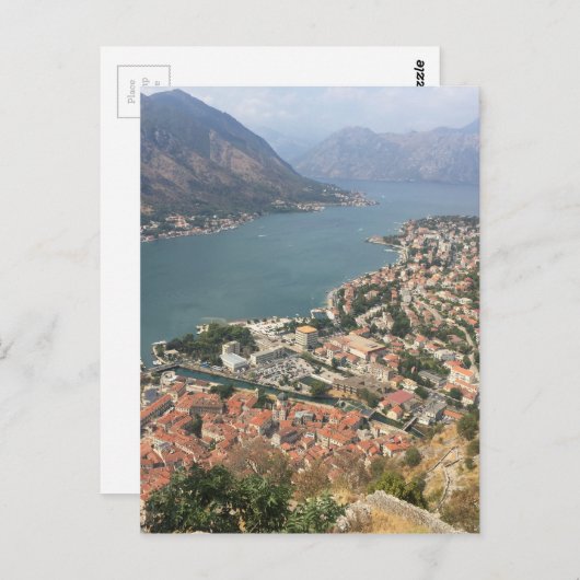 Kotor, Montenegro Briefkaart (Voorkant / Achterkant)