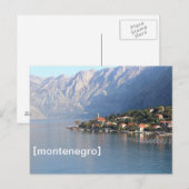 Kotor, Montenegro Briefkaart (Voorkant / Achterkant)