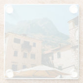 Kotor - Montenegro Glazen Onderzetter (Achterkant)