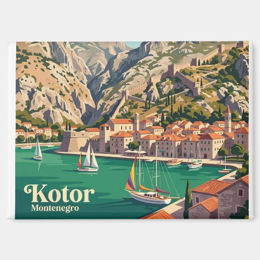 Kotor Montenegro Magneet (Voorkant)