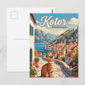 Kotor, Montenegro Montenegro Briefkaart (Voorkant / Achterkant)