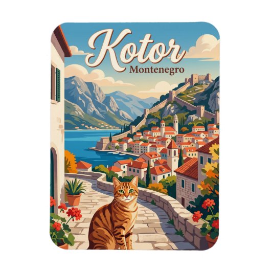 Kotor, Montenegro Montenegro Magneet (Verticaal)