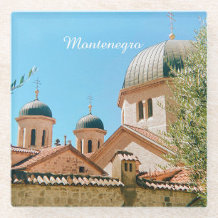 Kotor, Montenegro reis souvenir Glazen Onderzetter