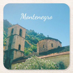 Kotor, Montenegro - Reis souvenir Kartonnen Onderzetters