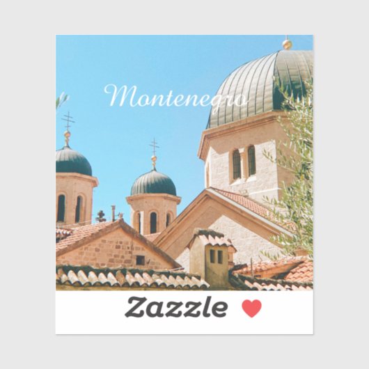 Kotor, Montenegro reis souvenir Sticker (Vel)