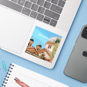 Kotor, Montenegro reis souvenir Sticker (Laptop met iPhone)