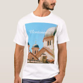 Kotor, Montenegro reis souvenir T-shirt (Voorkant)