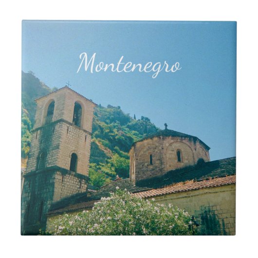 Kotor, Montenegro - Reis souvenir Tegeltje (Voorkant)