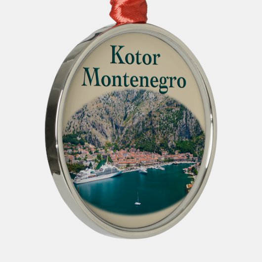 Kotor, Montenegro: Stari Afstudeerder Metalen Ornament (Rechts)