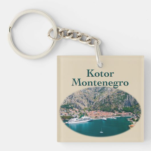 Kotor, Montenegro: Stari Afstudeerder Sleutelhanger (Voorkant)