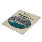 Kotor, Montenegro: Stari Afstudeerder Tegeltje (Zijkant)