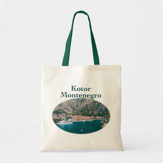 Kotor, Montenegro: Stari Afstudeerder Tote Bag (Voorkant)