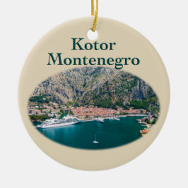 Kotor, Montenegro: Stari Grad Keramisch Ornament