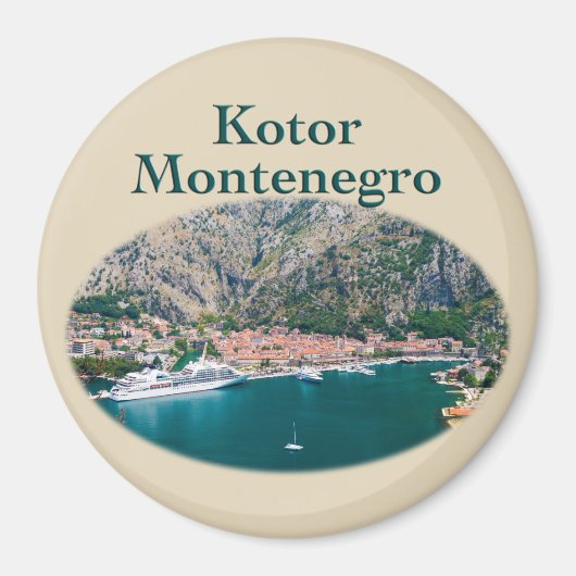 Kotor, Montenegro: Stari Grad Magneet (Voorkant)