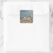 Kotor, Montenegro Vierkante Sticker (Tas)