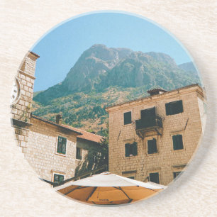 Kotor - Montenegro Zandsteen Onderzetter