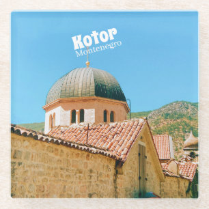 Kotor - reizen door Montenegro fotografie Glazen Onderzetter