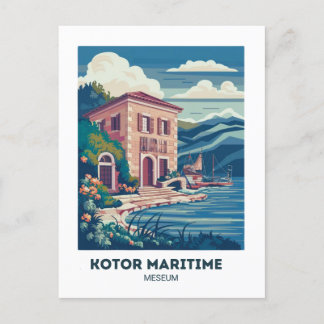 Kotor Scheepvaartmuseum Briefkaart Reizen