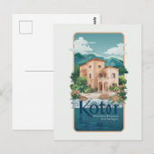 Kotor Scheepvaartmuseum Briefkaart Reizen #Histor (Voorkant / Achterkant)