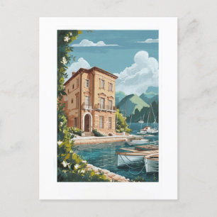 Kotor Zeemuseum Ansichtkaart Reizen Briefkaart