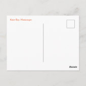 Kotorbaai in Montenegro reis Briefkaart (Achterkant)