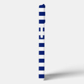 Kottenwiel op Nautical Stripes Case-Mate iPhone Case (Achterkant / Rechts)