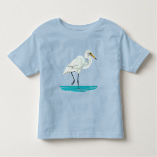 Kotuku Witte reiger Kinder Shirts