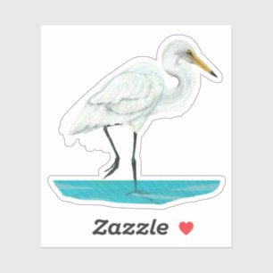 Kotuku Witte reiger Sticker