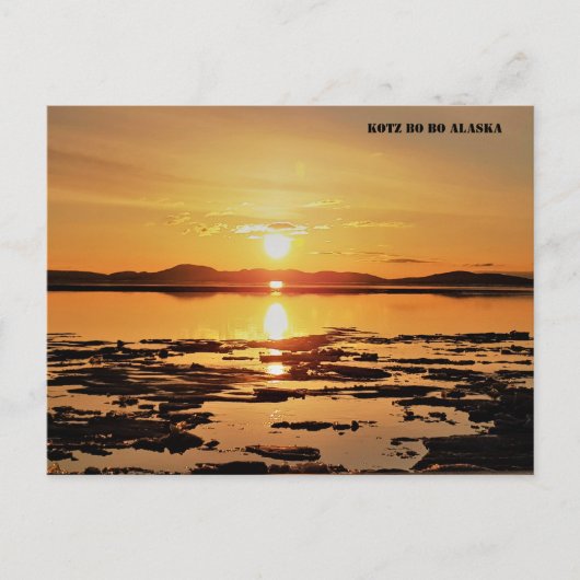 Kotzebue Alaska Briefkaart (Voorkant)