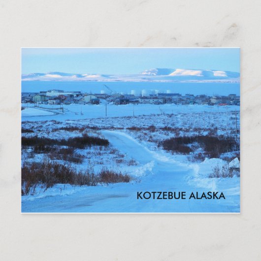 kotzebue alaska briefkaart (Voorkant)