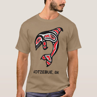 Kotzebue, Alaska Indische Orca Kille T-shirt