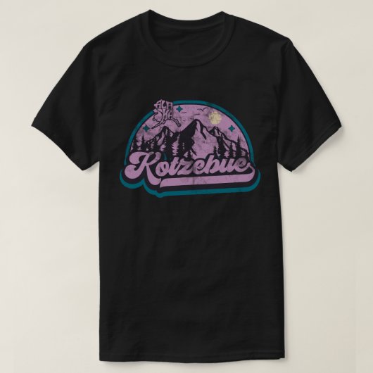 Kotzebue, Alaska T-shirt (Design voorkant)