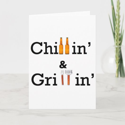 kou en grill kaart (Voorkant)