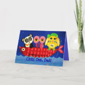 Kou uit - Vaderdag Kaart (Voorkant)