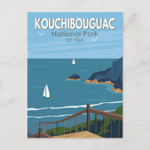 Kouchibouguac National Park Canada  kunst Briefkaart