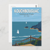 Kouchibouguac National Park Canada  kunst Briefkaart (Voorkant / Achterkant)